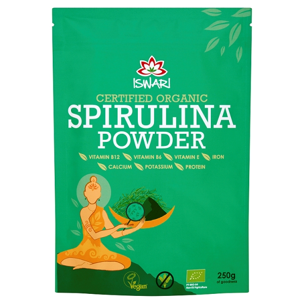 Iswari Spirulina Powder 250g Organic